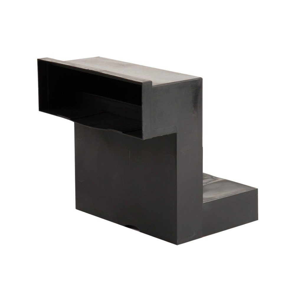 Telescopic Underfloor Vent Black