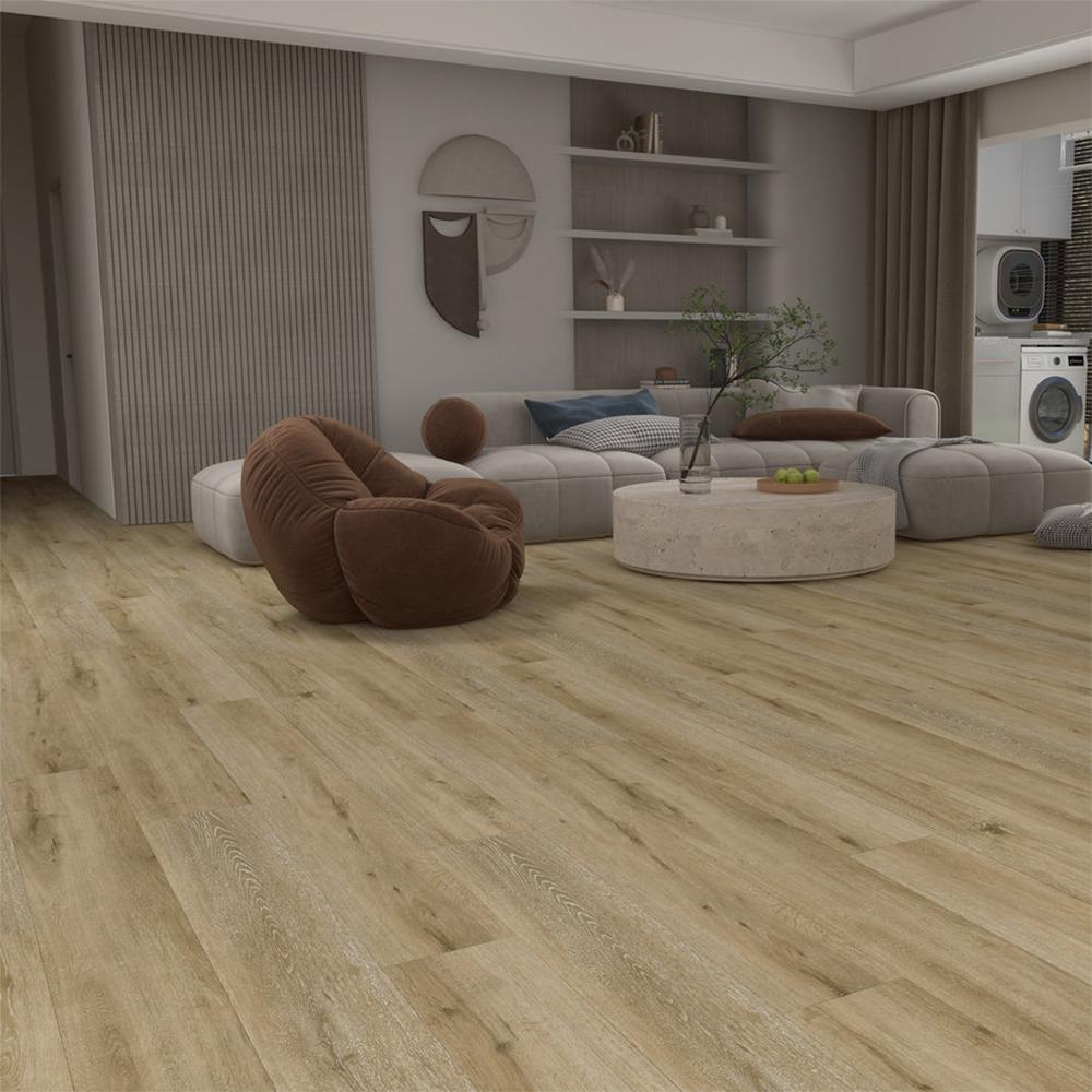 Timba Aquacore Pro-Flex Plank Vinyl Latte Oak Flooring - 180mm x 1220mm