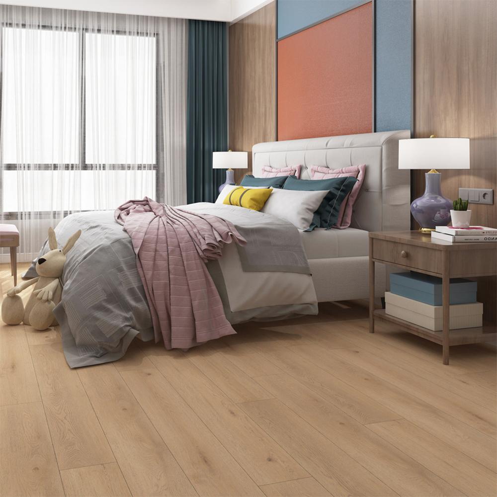 Timba Aquacore Pro-Flex Plank Vinyl Pure Satin Oak Flooring - 180mm x 2200mm