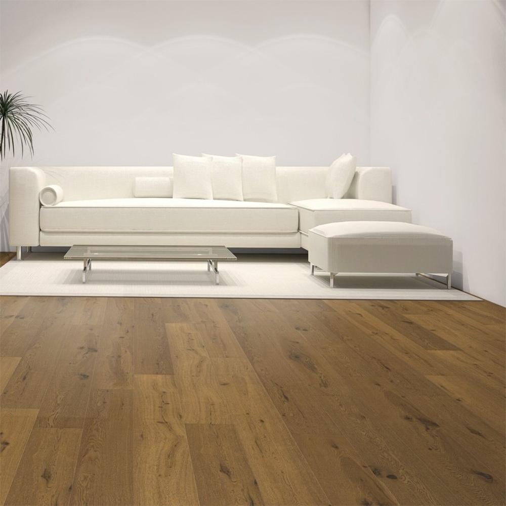 Timba Maxiply Tradeline Plank Engineered Smoked Oak Flooring - 180mm x 1900mm