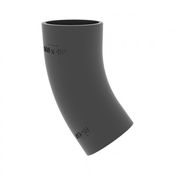 Timesaver Cast Iron Drain Pipe 45 Degree Medium Radius Bend - 100mm