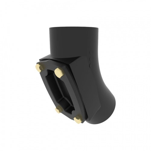 Timesaver Cast Iron Drain Pipe Medium Radius Bend with Rear Access