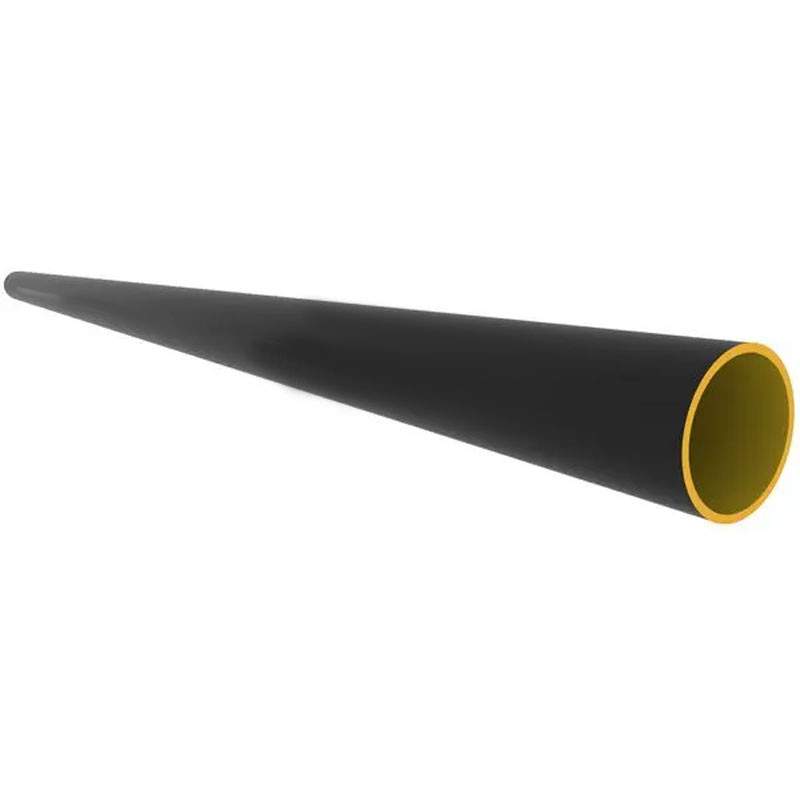 Pam Building Products Black Pam Building Cast Iron Soil Pipe Double Spigot - 3000Mm X 75Mm