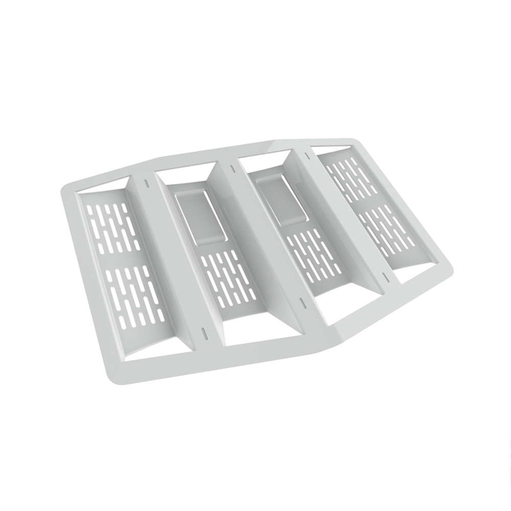 Timloc Underlay Lap Ventilator - White - Box of 10