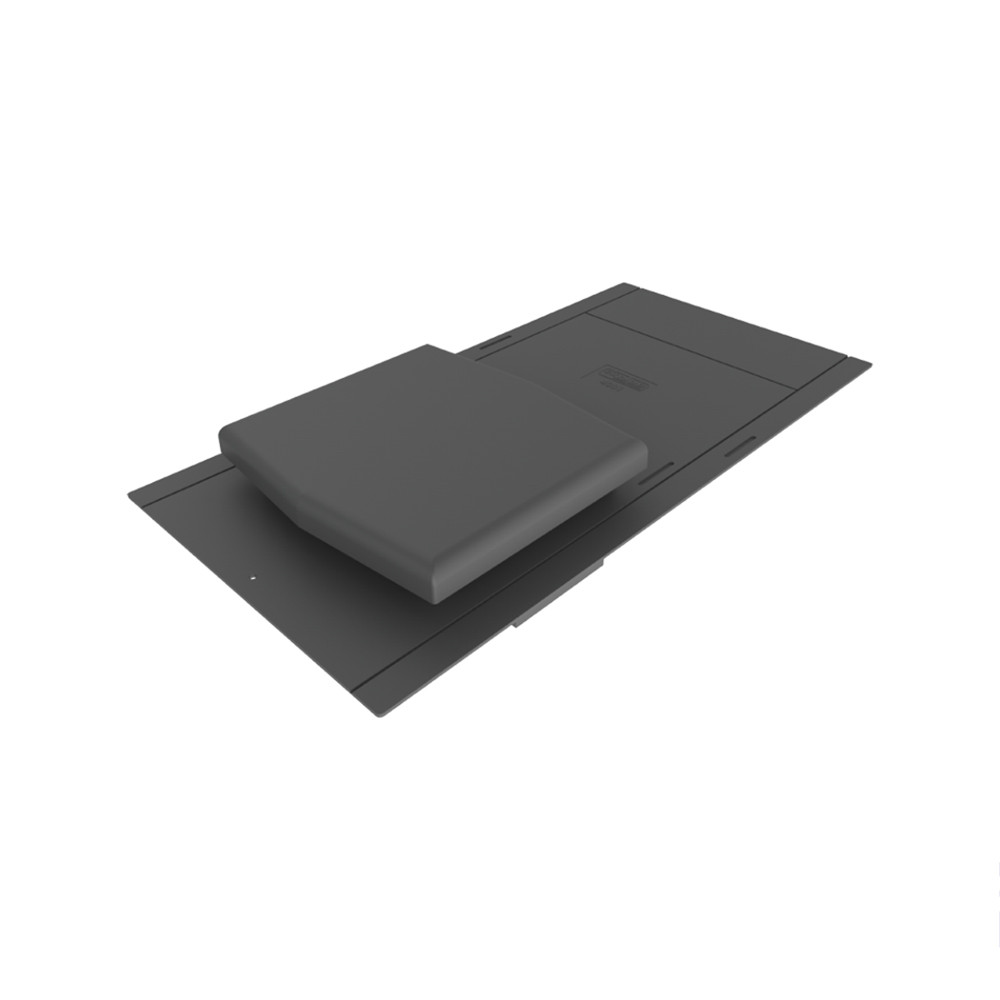 Timloc Universal Hooded Black Slate Vent - Pack of 5