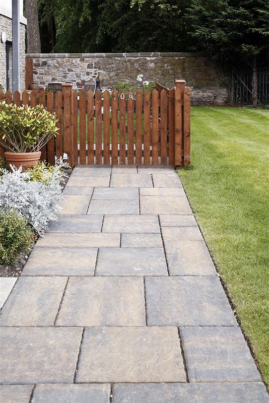 Tobermore Historic Flag Concrete Paving Slabs Bracken Riven Stone