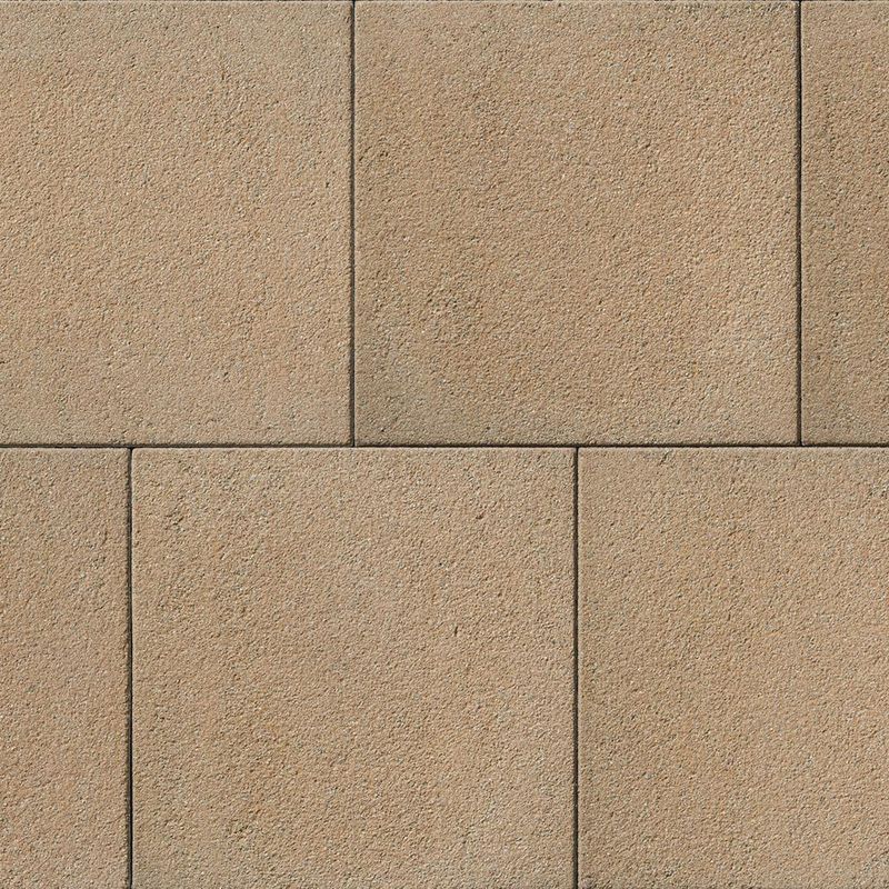 Tobermore Textured Flag Concrete Paving Slabs Golden 400mm x 400mm x