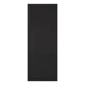 LPD Tribeca 3 Panel Black Primed Internal Door