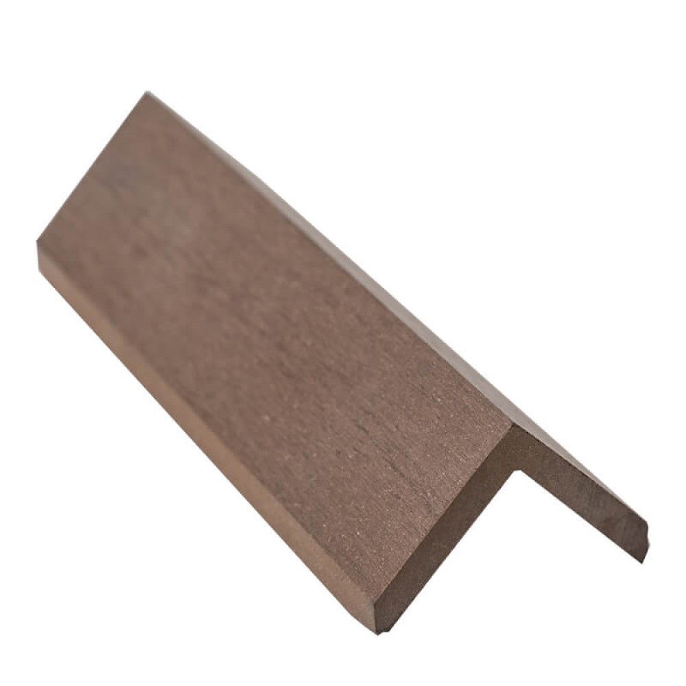 Triton WPC Brown 45mm x 45mm Decking Angle Trim