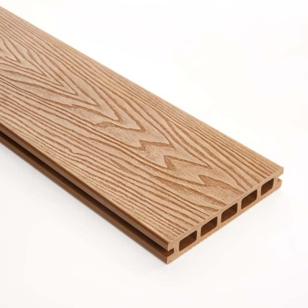 Triton WPC Double Faced Teak 148mm x 25mm Decking Board