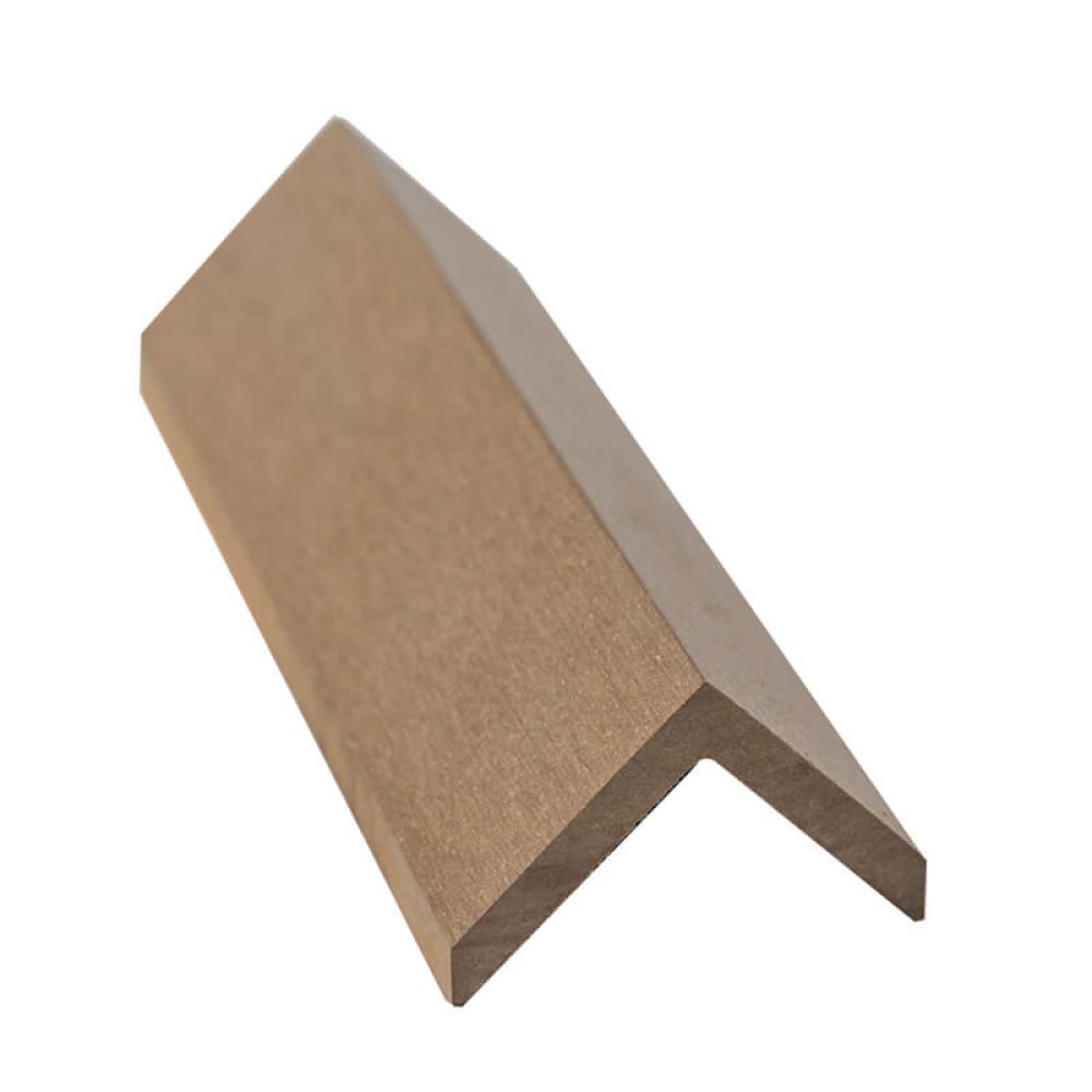 Triton WPC Teak 45mm x 45mm Decking Angle Trim