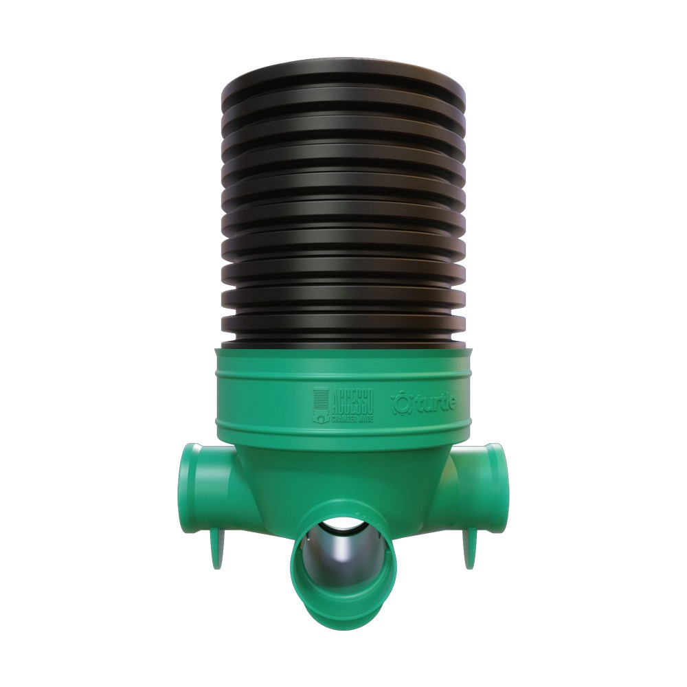 Turtle Accesso 450mm Metrodrain Inspection Chamber with 150mm Connections