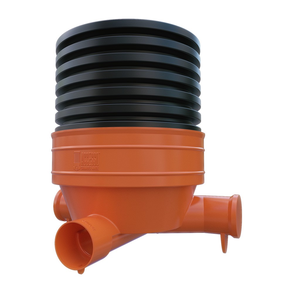 Turtle Accesso DUO 600mm Inspection Chamber with 150mm Connections