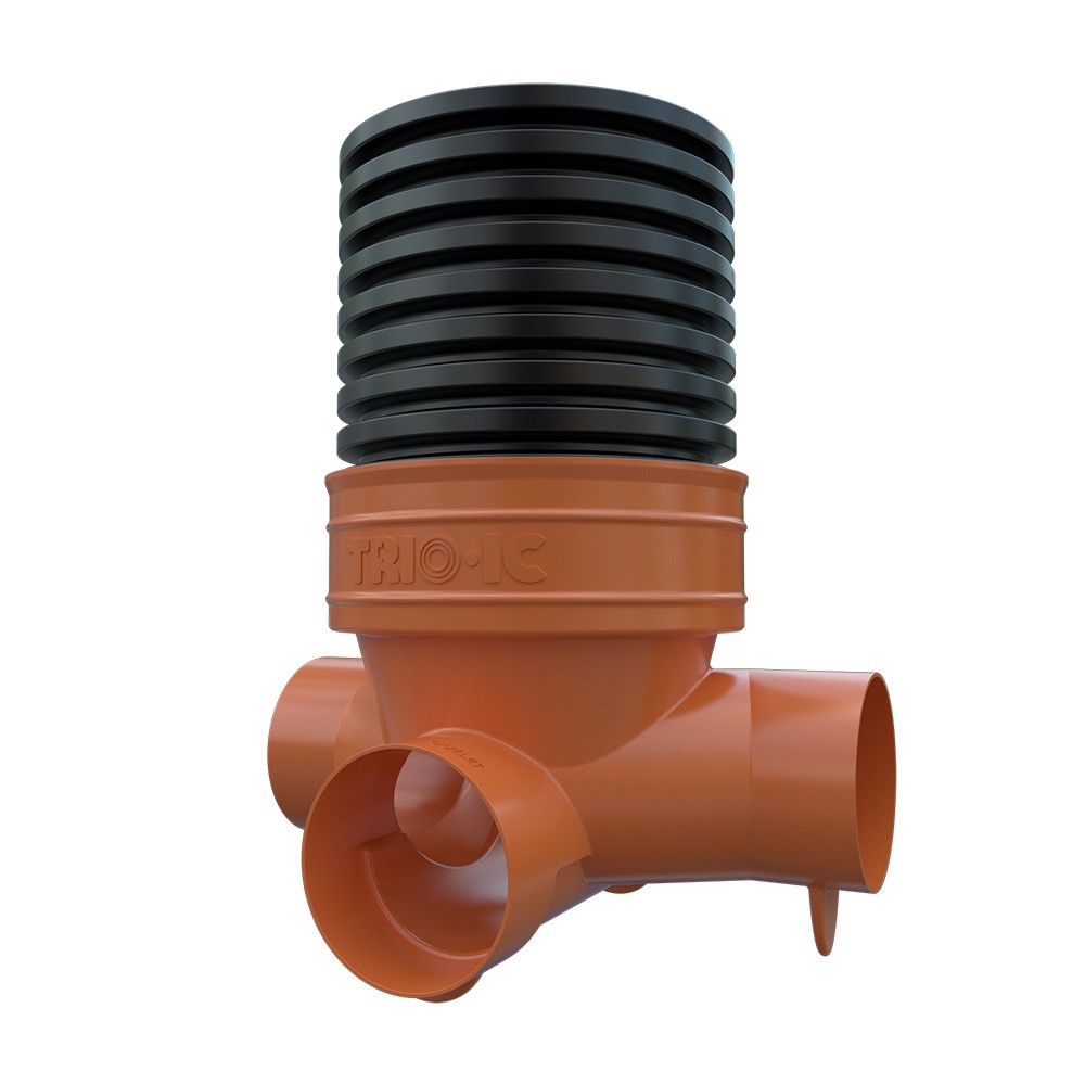 Turtle Accesso TRIO 450mm Inspection Chamber with 225mm Connections