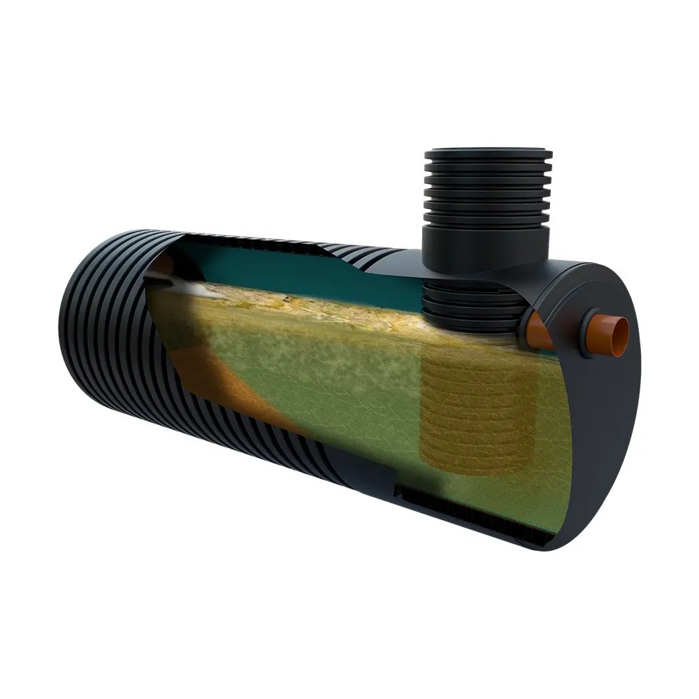 turtle fogi horizontal stage underground grease interceptor five