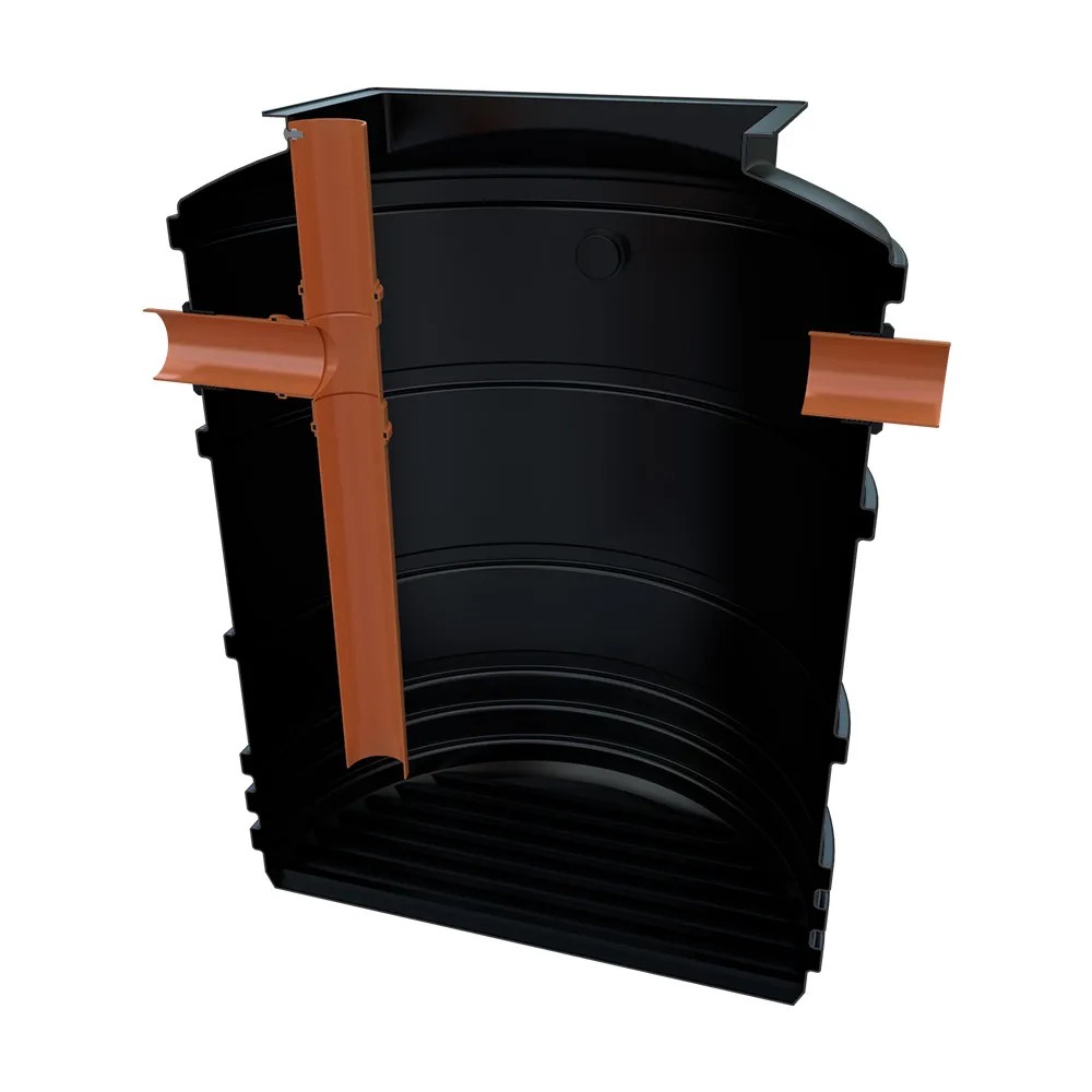 turtle fogi horizontal stage underground grease interceptor secondary