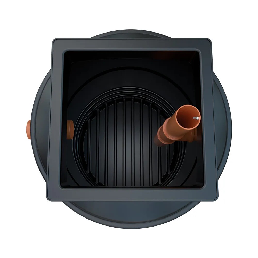 turtle fogi horizontal stage underground grease interceptor third