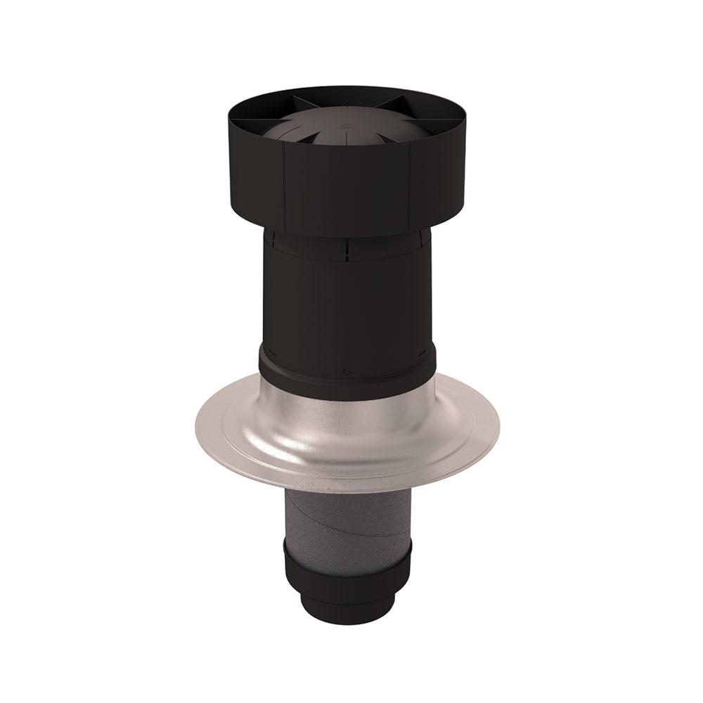 Ubbink Ventus 200-180mm Insulated Flat Roof Vent Terminal | Roofing ...