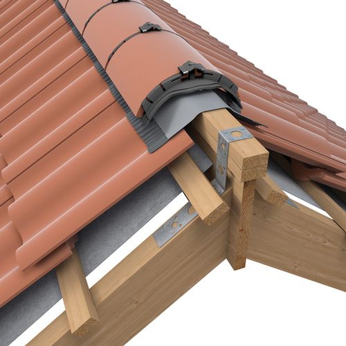 Metal Ridge Plate Kytun Universal Dry Ridge Metal Batten Plate (Box of 50) | Roofing ...