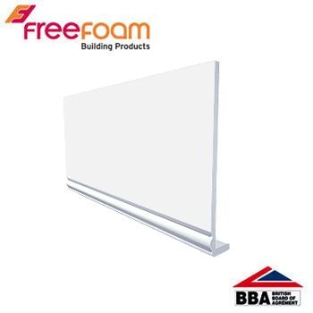 uPVC 150mm Replacement Fascia Board (18mm Ogee Profile) 5m - White