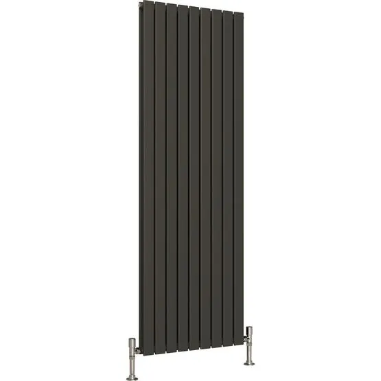Vertrical Radiator Harley Double Panel Anthracite Vertical Radiator - 1800mm x 630mm ...