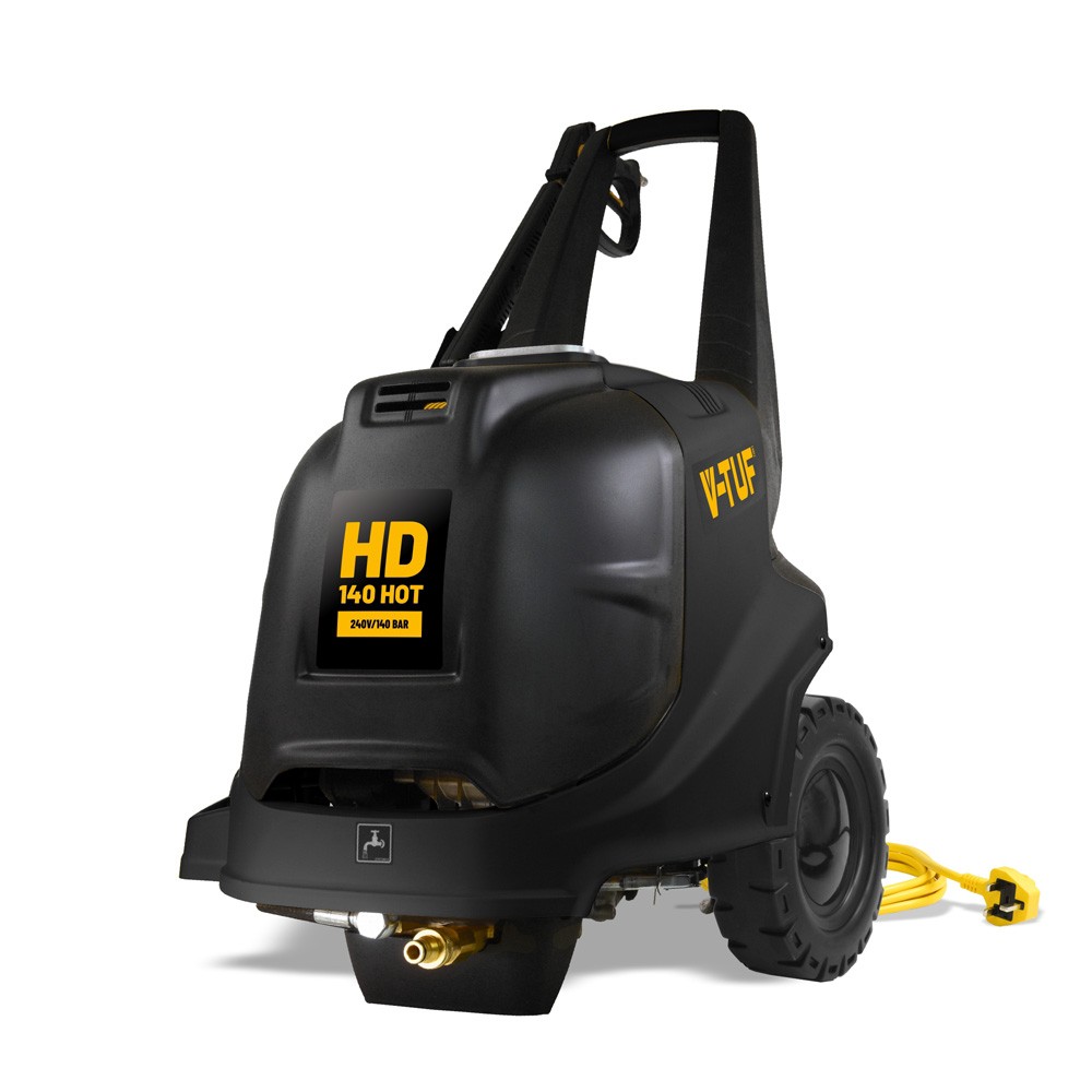 V-TUF HD140HOT 2000psi 240v 140 Bar Hot Water Pro Mobile Pressure Washer