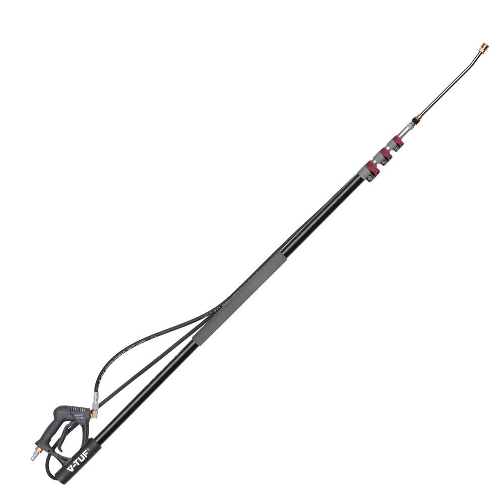 V-TUF High Pressure Extendable Telescopic Lance - 2.5m to 8m