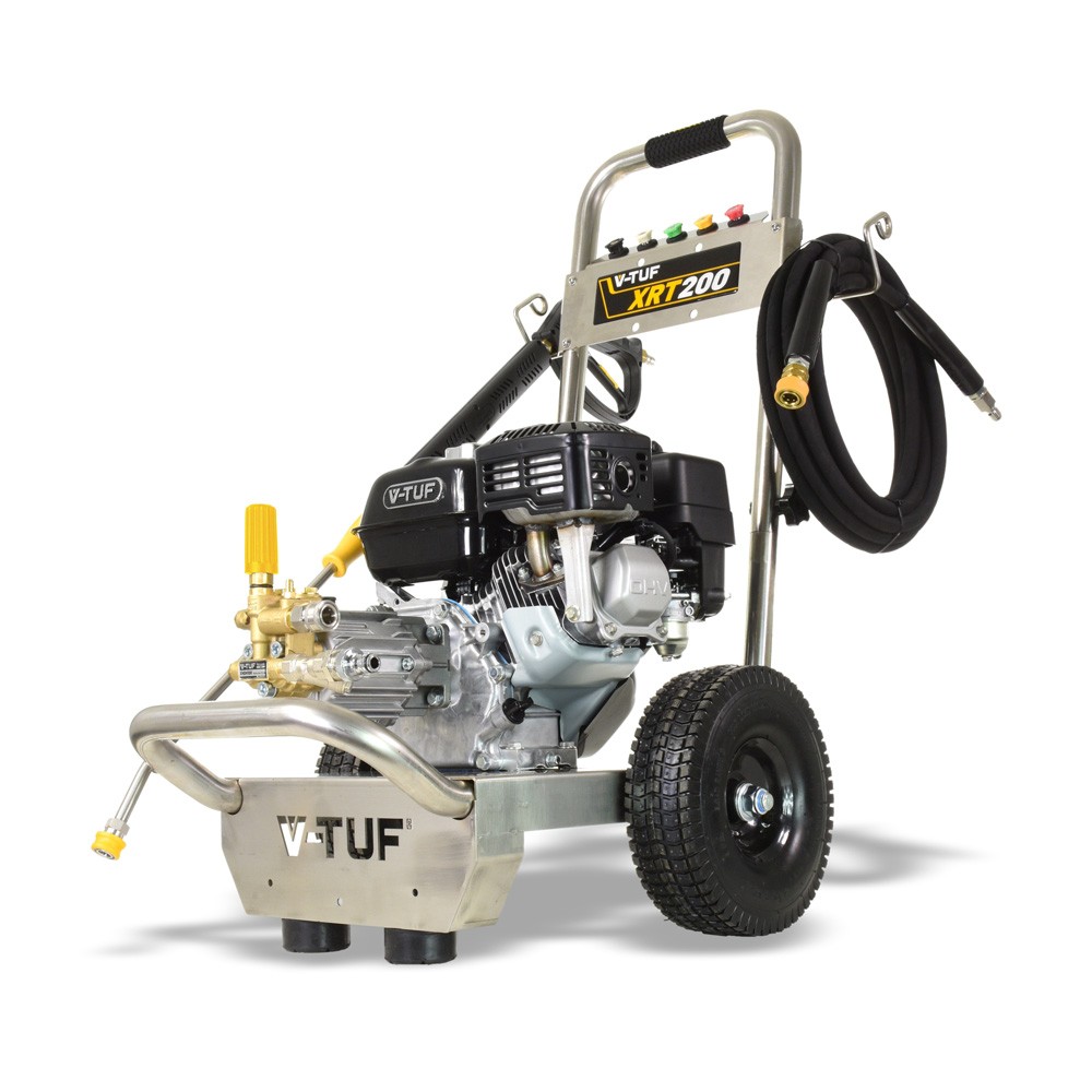 V-TUF Industrial 6.5HP 190 Bar Petrol Pressure Washer with Honda Engine