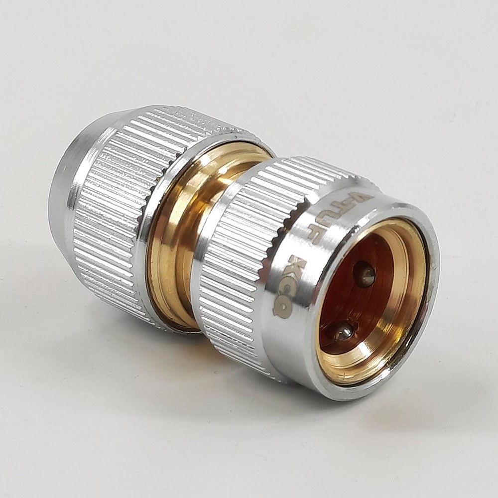V-TUF Pro KCQ Coupler x 12/15mm Ø (1/2 inch) with Auto Stop Valve