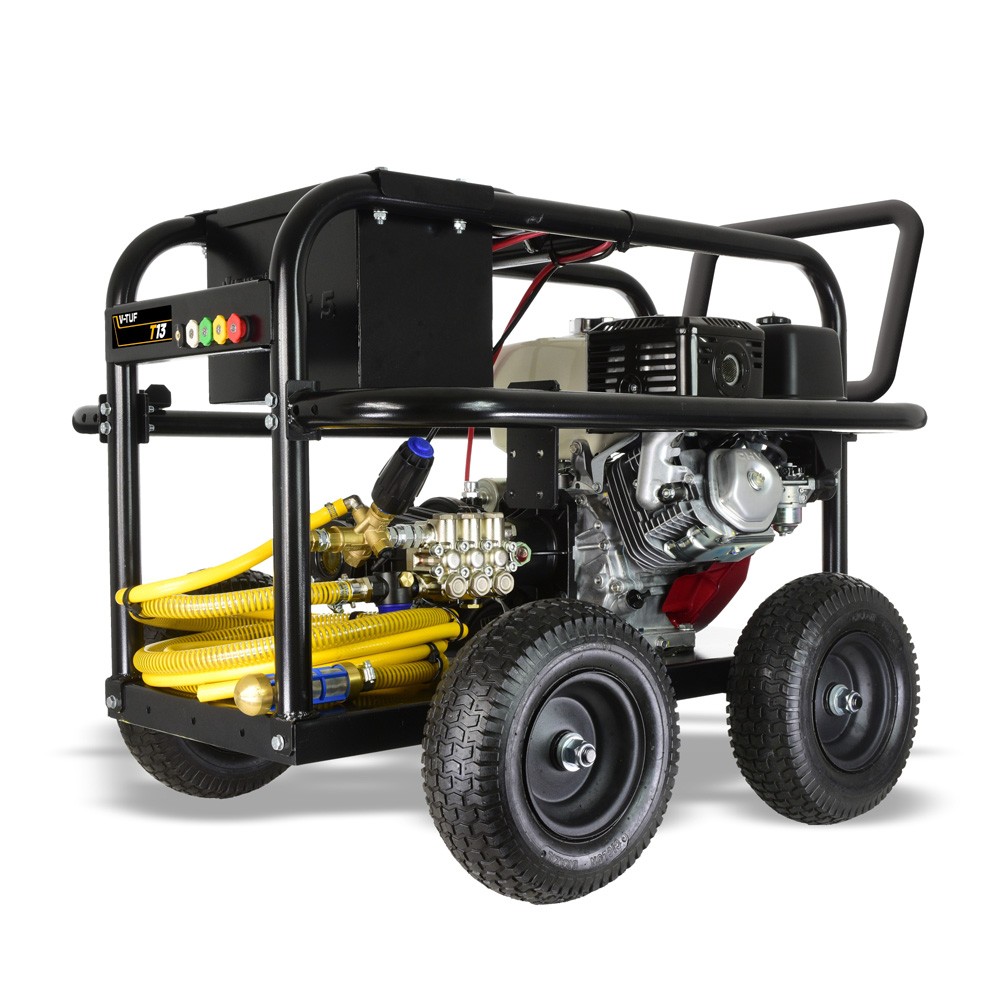 V-TUF T13 13HP 200 Bar HONDA Driven Petrol Pressure Washer With Gearbox