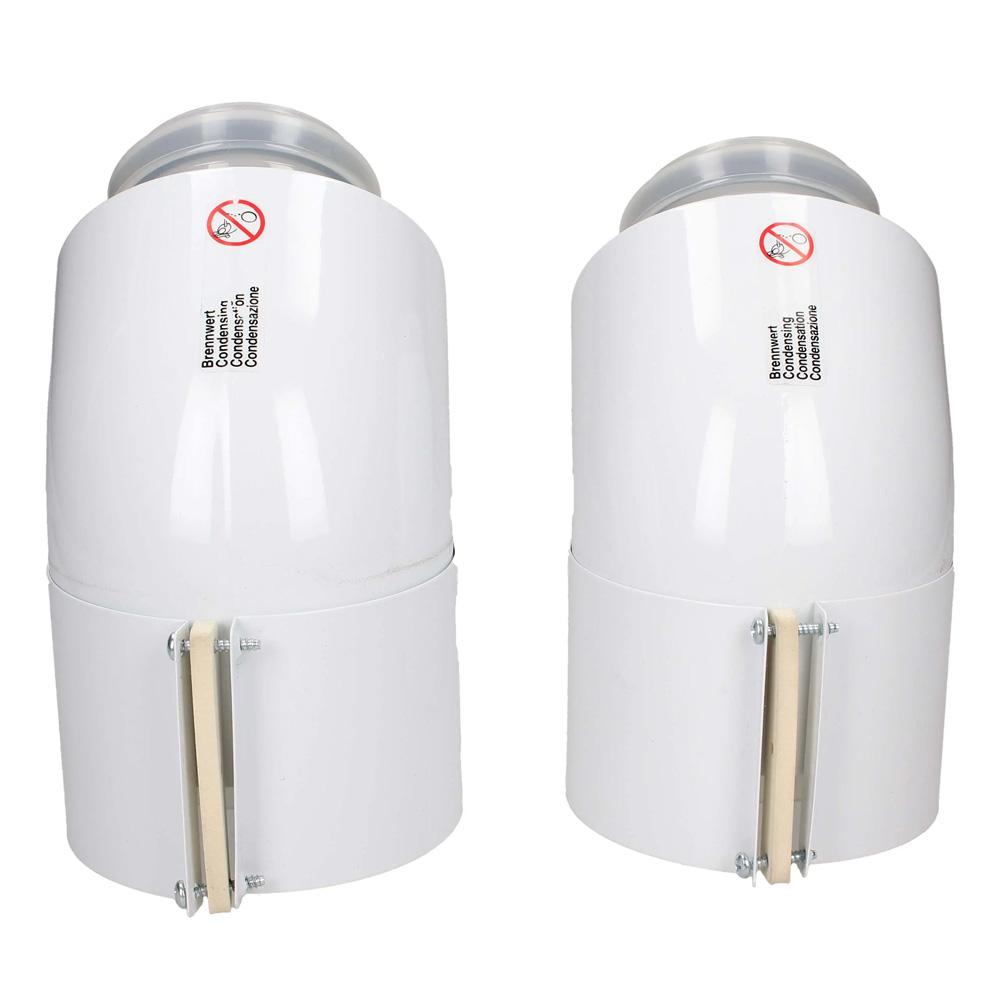 Vaillant Pair of Flue Bends - 45 Degree