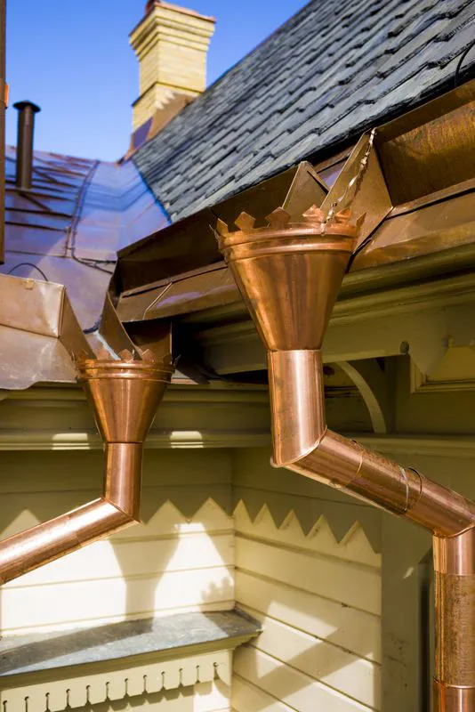 Lindab Half Round Copper Gutter Roofing Superstore lindab-half-round-copper-gutter-roofing-superstore