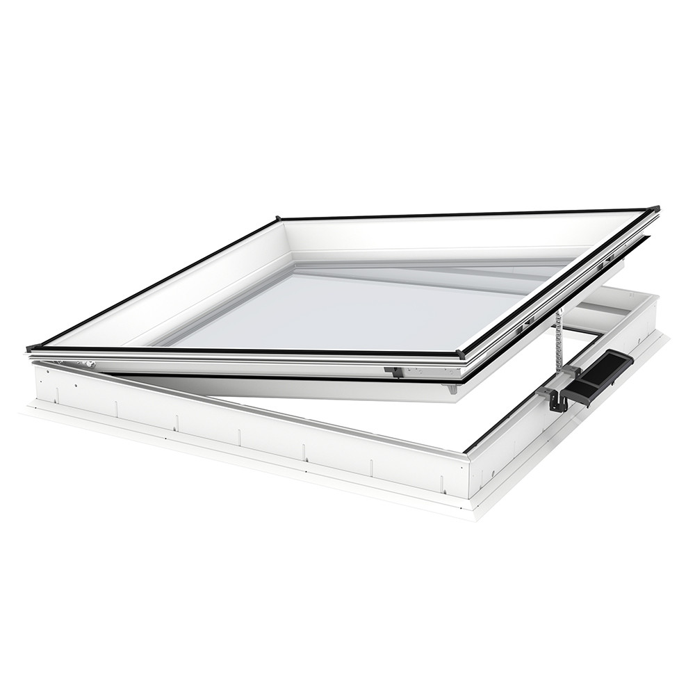 VELUX CVU 150120 0325Q Solar INTEGRA Flat Roof Window Base Triple Glazed - 1500mm x 1200mm