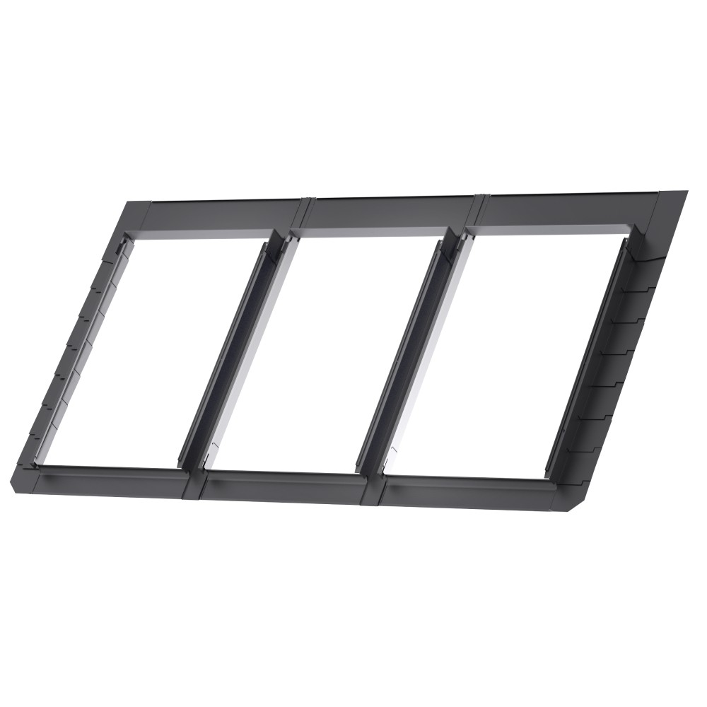 VELUX EKL 4031E2 Pro+ Triple Slate Integrated Flashing 100mm Gap