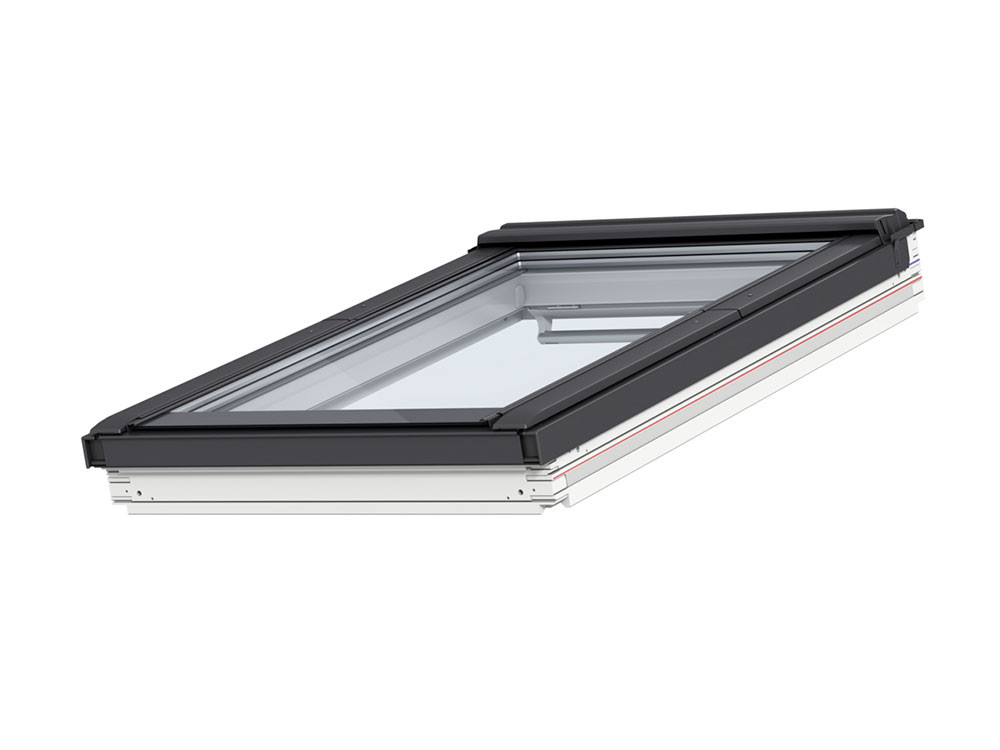 VELUX GBL Low Pitch White Painted Centre Pivot Roof Window & Flashing
