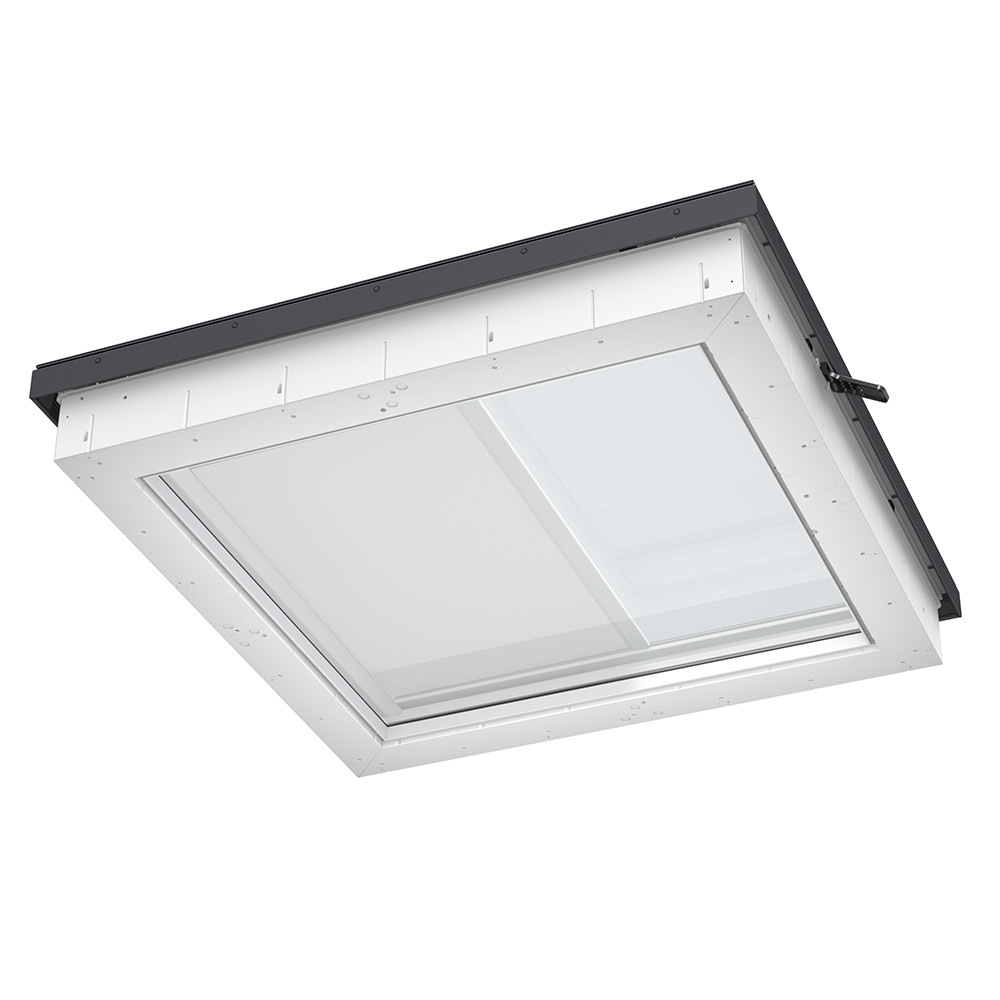 VELUX Solar Blackout Blind for CVU & CFU Flat Roof Windows - White