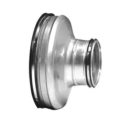 Ventilation Centric Reducer 160 - 125mm - Lindab InDomo