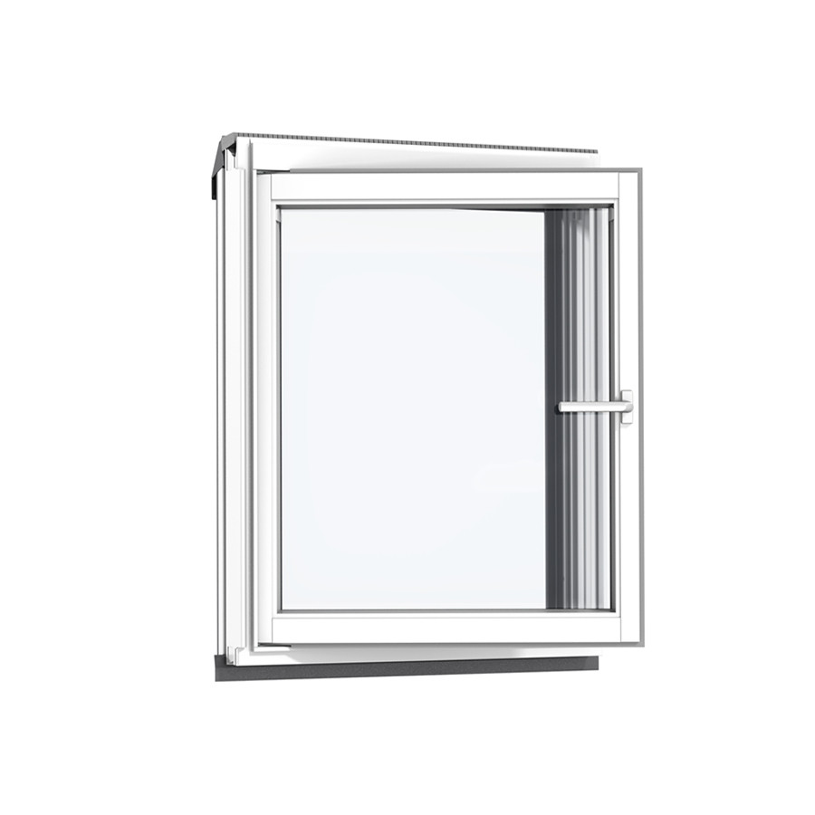 VELUX VFA MK35 2066 White Painted Vertical Side Hung Triple Glazed Window - 78cm x 95cm