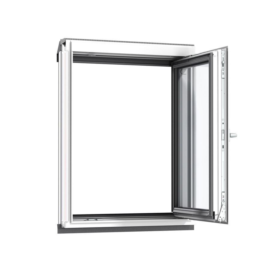 VELUX VFB MK35 2070 White Painted Vertical Side Hung Laminated Window - 78cm x 95cm
