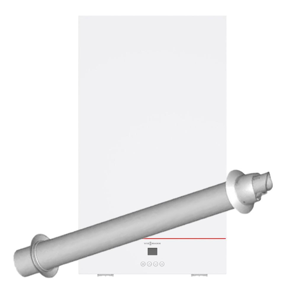 Viessmann Vitodens Classic BPKB Combi Boiler with Horizontal Flue - 24kW