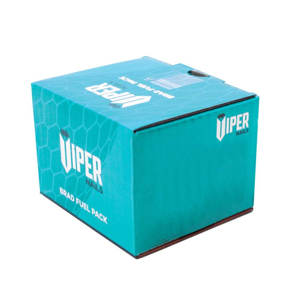 Samac Fixings Viper Electro Galvanised Straight 2Nd Fix Brad Nails Box Of 2000 - 38Mm