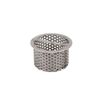 Pam Building Cast Iron Shower Drain Removable Filter Basket