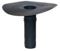 Wallbarn EPDM Circular Roof Outlet Drain Connector - 60mm