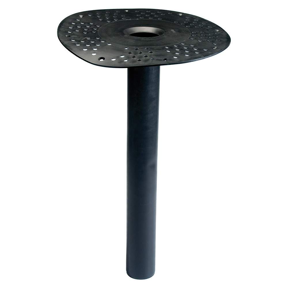 Wallbarn Black Roofdrain Outlet (Tpe) Perforated 600Mm High - 110Mm Diameter