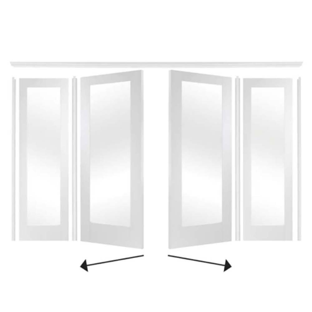 XL Joinery Easi-Frame White Primed Room Divider Door System - 3000mm x 2017mm (79.5x118.2 inch)