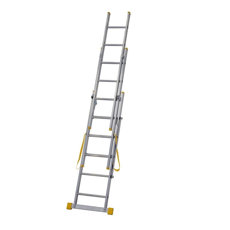 Werner 1.8m Triple Box Extension Plus Ladder x 4 BS EN131 Drainage