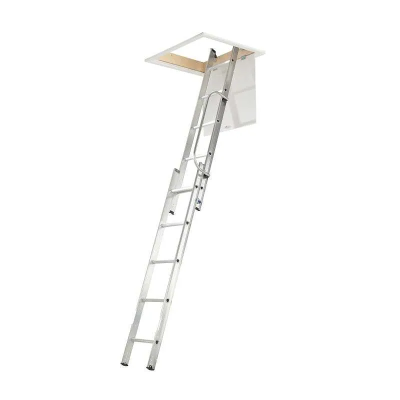 Two Section Ladder Werner 2 Section Loft Ladder with Handrail - BS EN 14975 | Brick ...