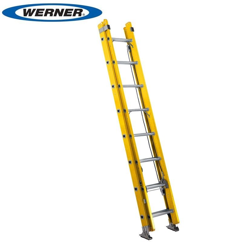 Werner 2.5m Alflo Trade Fibreglass Extension Ladder BS EN131