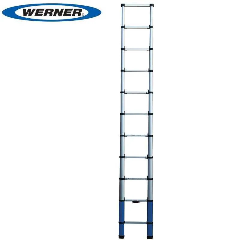 Werner Ramps Werner 3.2m Telescopic Extension Ladder - EN131 | Drainage Superstore®