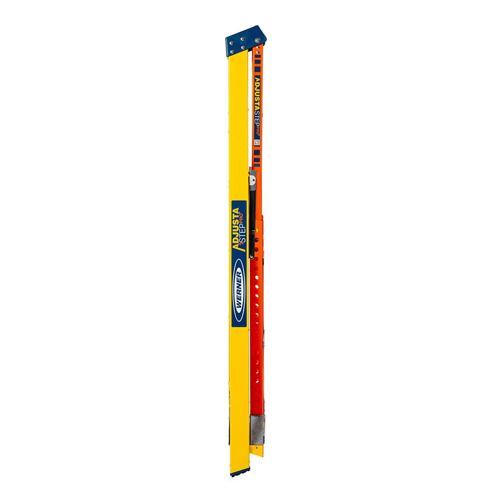 werner_6_tread_adjustastep_pro_fibreglass_stepladder_closed_side